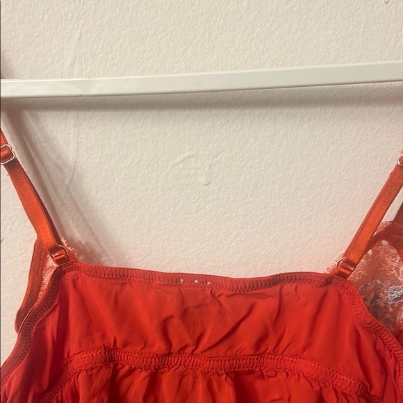 Savage X Fenty Orange Embellished Crop Camisole - Picture 8 of 9